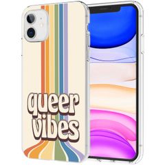 imoshion Design Hülle für das iPhone 11 - Rainbow Queer vibes