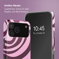 Selencia Vivid Rückabdeckung mit MagSafe Apple iPhone 18 Pro / 17 Pro - Wavy Swirl Pink Plum