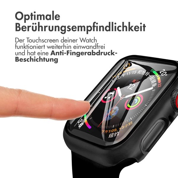 imoshion Full Cover Hard Case Apple Watch 1 / 2 / 3 - 38 mm - Schwarz