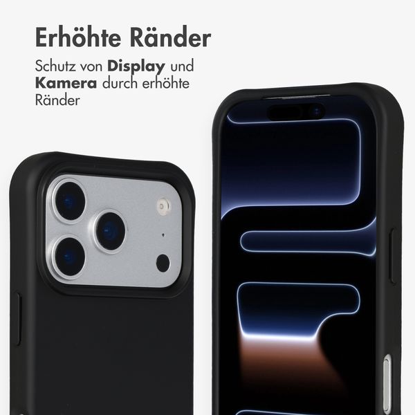 imoshion Color Backcover mit abnehmbarem Handykette und MagSafe Apple iPhone 17 Pro - Schwarz