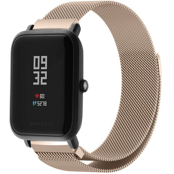 imoshion Milanese Watch Armband Amazfit GTS / BIP - Roségold