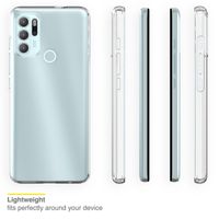 Accezz TPU Clear Cover für das Motorola Moto G60s - Transparent