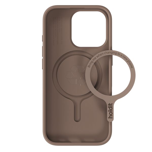 Holdit Soft MagSafe Case Apple iPhone 16 Pro - Mocha Brown