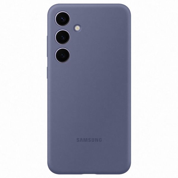 Samsung Original Silikon Cover für das Galaxy S24 Plus - Violet