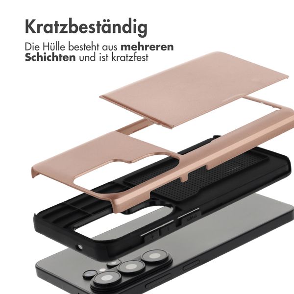 imoshion Backcover mit Kartenfach Samsung Galaxy S26 Ultra - Rose Gold