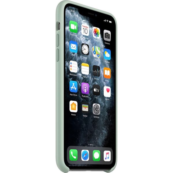 Apple Silikon-Case für das iPhone 11 Pro Max - Beryl