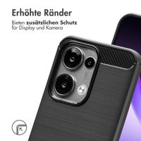 imoshion Brushed Back Cover Oppo Reno 13 - Schwarz