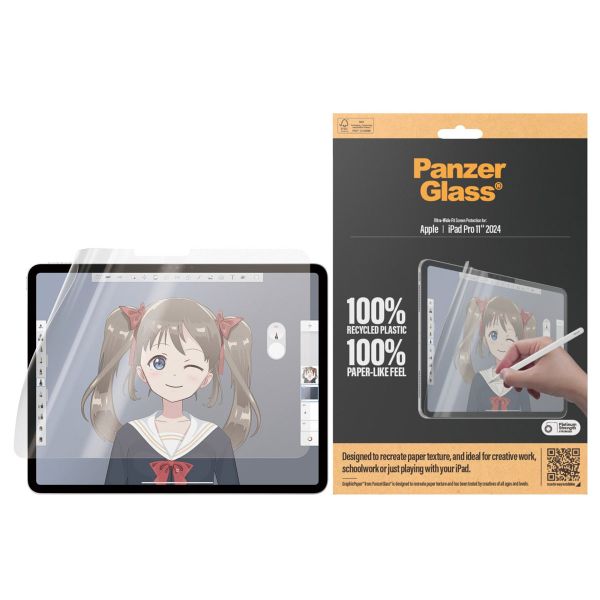 PanzerGlass GraphicPaper Ultra-Wide Fit Displayschutz Apple iPad Pro 11 (2024) M4