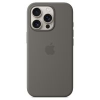Apple Silikon-Case MagSafe für das Apple iPhone 16 Pro - Stone Gray
