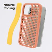 Callbuddy Hülle mit Strap Apple iPhone 16 Pro Max - Coral Pop