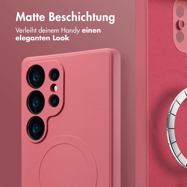 imoshion Color Back Cover mit MagSafe Samsung Galaxy S25 Ultra - Dusty Rose
