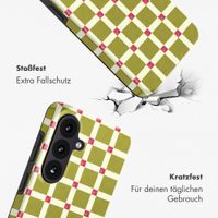 Selencia Vivid Back Cover Samsung Galaxy S26 - Check This Olive