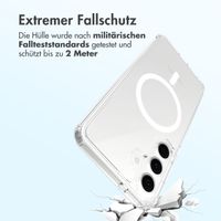 Accezz Xtreme Impact Backcover mit MagSafe Samsung Galaxy S25 FE - Transparent