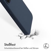 Accezz Liquid Silikoncase Google Pixel 10 / 10 Pro - Dunkelblau