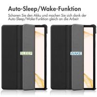 imoshion Trifold Klapphülle Samsung Galaxy Tab S8 / S7 - Schwarz