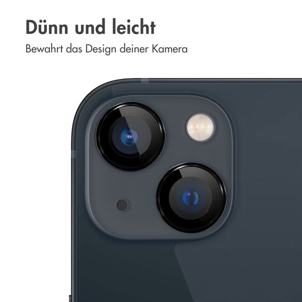 imoshion ﻿2er-Pack Objektivschutz für Kamera für das Apple iPhone 14 / 14 Plus - Schwarz