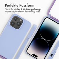 imoshion SilikonHülle mit Band Apple iPhone 14 Pro - Violett