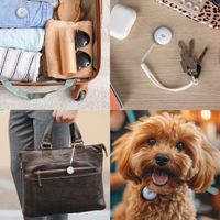 imoshion Wireless Tag - Bluetooth-Tracker für Android - 2 pack - Weiß