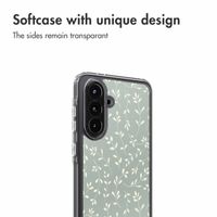 imoshion Design Hülle Samsung Galaxy A36 - Smoke Green Flowers