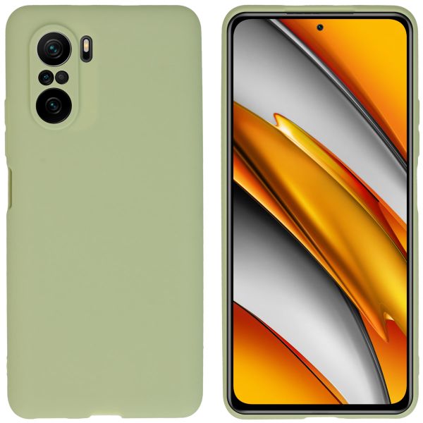 imoshion Color TPU Hülle für das Xiaomi Poco F3 - Olive Green