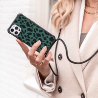 imoshion Design Hülle mit Band für das Samsung Galaxy S20 - Panther Illustration
