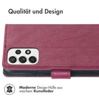 imoshion Luxuriöse Klapphülle Samsung Galaxy A52(s) (5G/4G) - Bordeaux