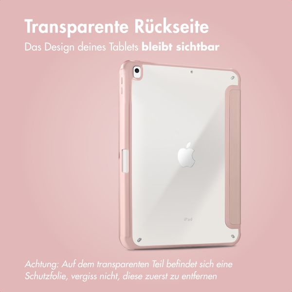 imoshion Origami Klapphülle iPad 9 (2021) 10.2 Zoll / iPad 8 (2020) 10.2 Zoll / iPad 7 (2019) 10.2 Zoll - Rosa