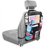 imoshion Autositz Organizer für Kinder – 9 Fächer - Inklusive Tablet-Halter – Schwarz