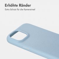 imoshion Texture Backcover iPhone 12 / 12 Pro - Hellblau