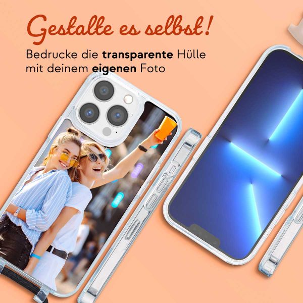 Gestalte deine eigene MagSafe Hülle mit abnehmbarem Band Apple iPhone 13 Pro Max - Transparent