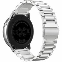 imoshion Armband aus Stahl für das Samsung Galaxy Watch 4 / 5 / 6 / 7 / FE (20 mm) - Silber