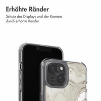 imoshion Design Hülle Apple iPhone 15 - Sandy Marble
