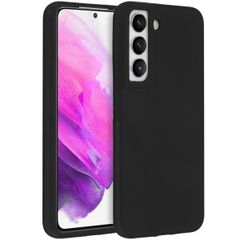 Accezz Liquid Silikoncase Samsung Galaxy S22 - Schwarz