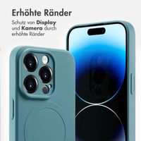 imoshion Color Back Cover mit MagSafe Apple iPhone 14 Pro - Smoke Green