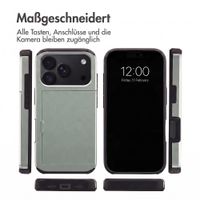 imoshion Backcover mit Kartenfach Apple iPhone 18 Pro / 17 Pro - Grün