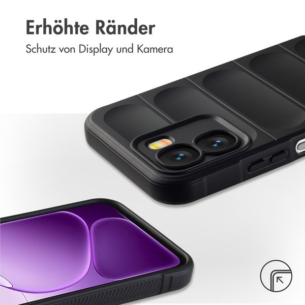 imoshion EasyGrip Backcover Oppo A6x (4G/5G) - Schwarz