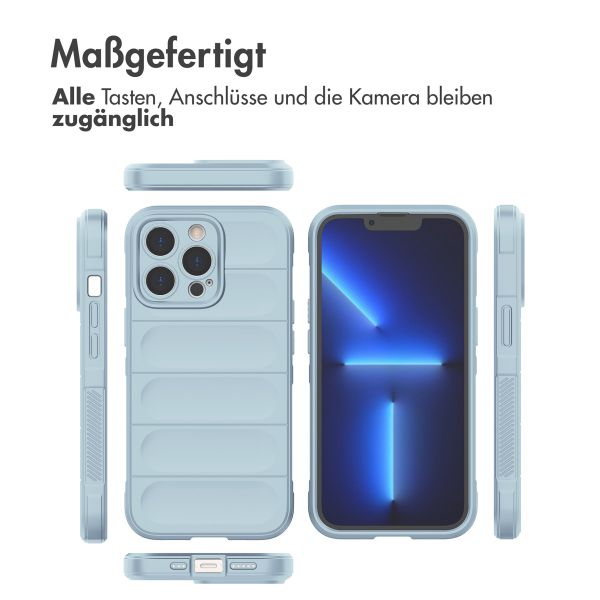 imoshion EasyGrip Back Cover für das iPhone 13 Pro - Hellblau