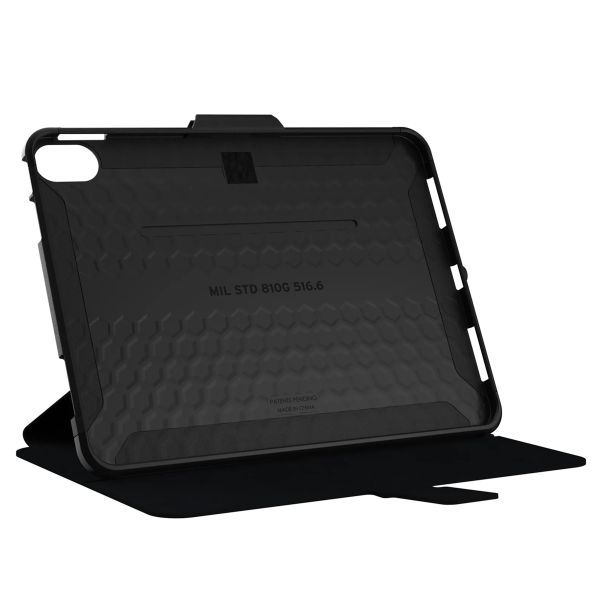 UAG Scout Klapphülle Apple iPad 11 (2025) 11 Zoll A16 / iPad 10 (2022) 10.9 Zoll - Black