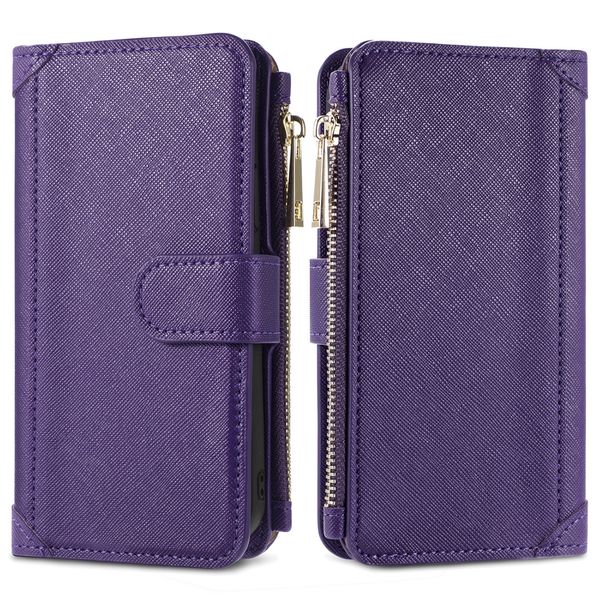 imoshion Luxuriöse Portemonnaie-Klapphülle Samsung Galaxy A51 - Violett