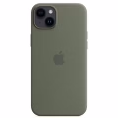Apple Silikon-Case MagSafe für das Apple iPhone 14 Plus - Olive
