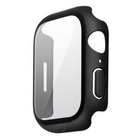 Uniq Legion Apple Watch Hülle mit Gehärtetem Glas-Displayschutz für die Apple Watch 7-9 - 45 mm - Midnight Black