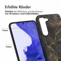 imoshion Design Hülle Samsung Galaxy S23 Plus - Black Marble