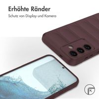 imoshion EasyGrip Back Cover für das Samsung Galaxy S24 - Aubergine 