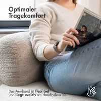 imoshion Magnetisches Milanaise Armband für das  Samsung Gear Fit 2 / 2 Pro - Silber