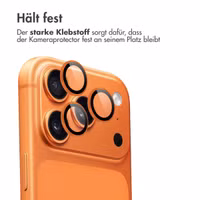 imoshion 2er Pack Kameraobjektivschutz für das Apple iPhone 17 Pro / 17 Pro Max - Orange