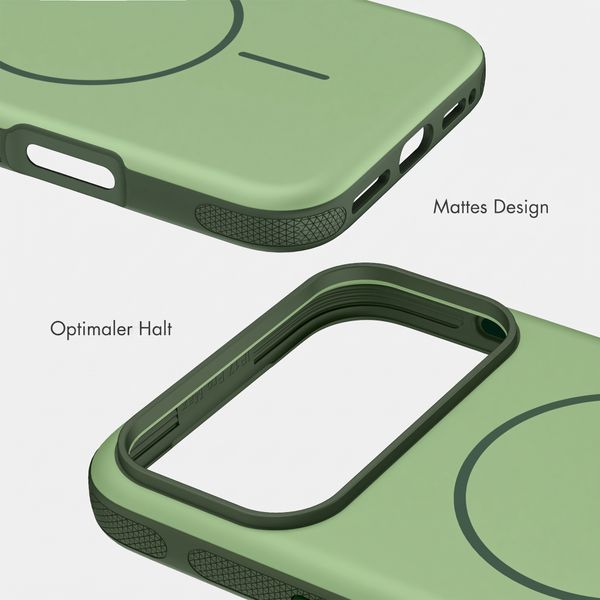 imoshion Color Backcover mit Thin MagSafe Ring Apple iPhone 17 Pro Max - Dunkelgrün