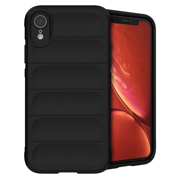 imoshion EasyGrip Back Cover für das iPhone Xr - Schwarz