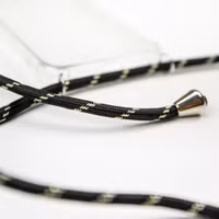 imoshion Backcover mit Band Apple iPhone 12 (Pro) - Schwarz & Gold