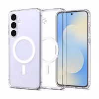 Spigen Ultra Hybrid Backcover MagSafe Samsung Galaxy S25 FE - Clear / White