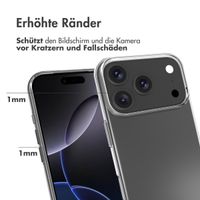 Accezz Clear TPU Backcover Apple iPhone 17 Pro - Transparent